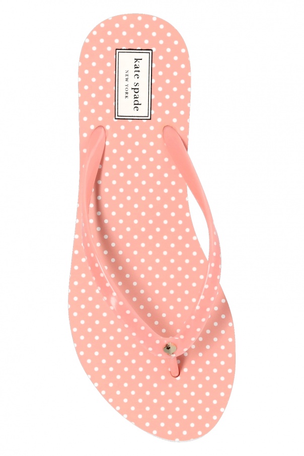 Kate spade polka cheap dot flip flops